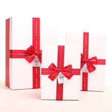 Todos los tamaños Caja de empaquetado del regalo de lujo Caja de regalo Impresión de la caja de regalo